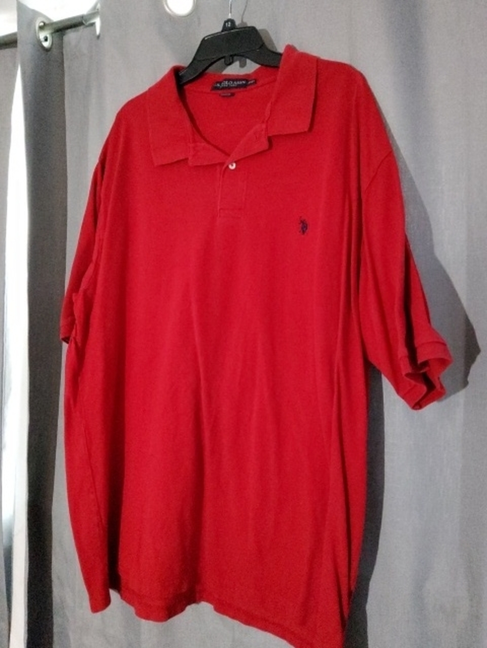 U.S. Polo Assn. Red Men's Short-Sleeve Polo Shirt